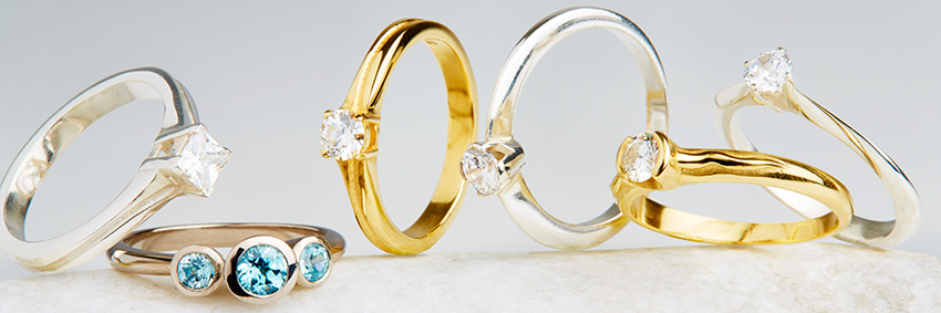 April Doubleday 2015 engagement ring collection in Ethical and Fairmined Gold - April Doubleday The Ethical Jeweller - www.AprilDoubleday.com