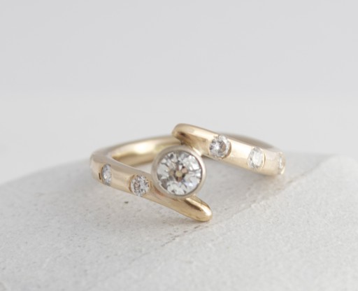 April Doubleday can Recycle Jewellery, Remodel, and Rejuvenate. Old wedding and engagement rings made into new.